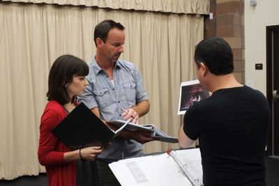 Hilary Maiberger, Randall Dodge, and Steve Glauini Photo