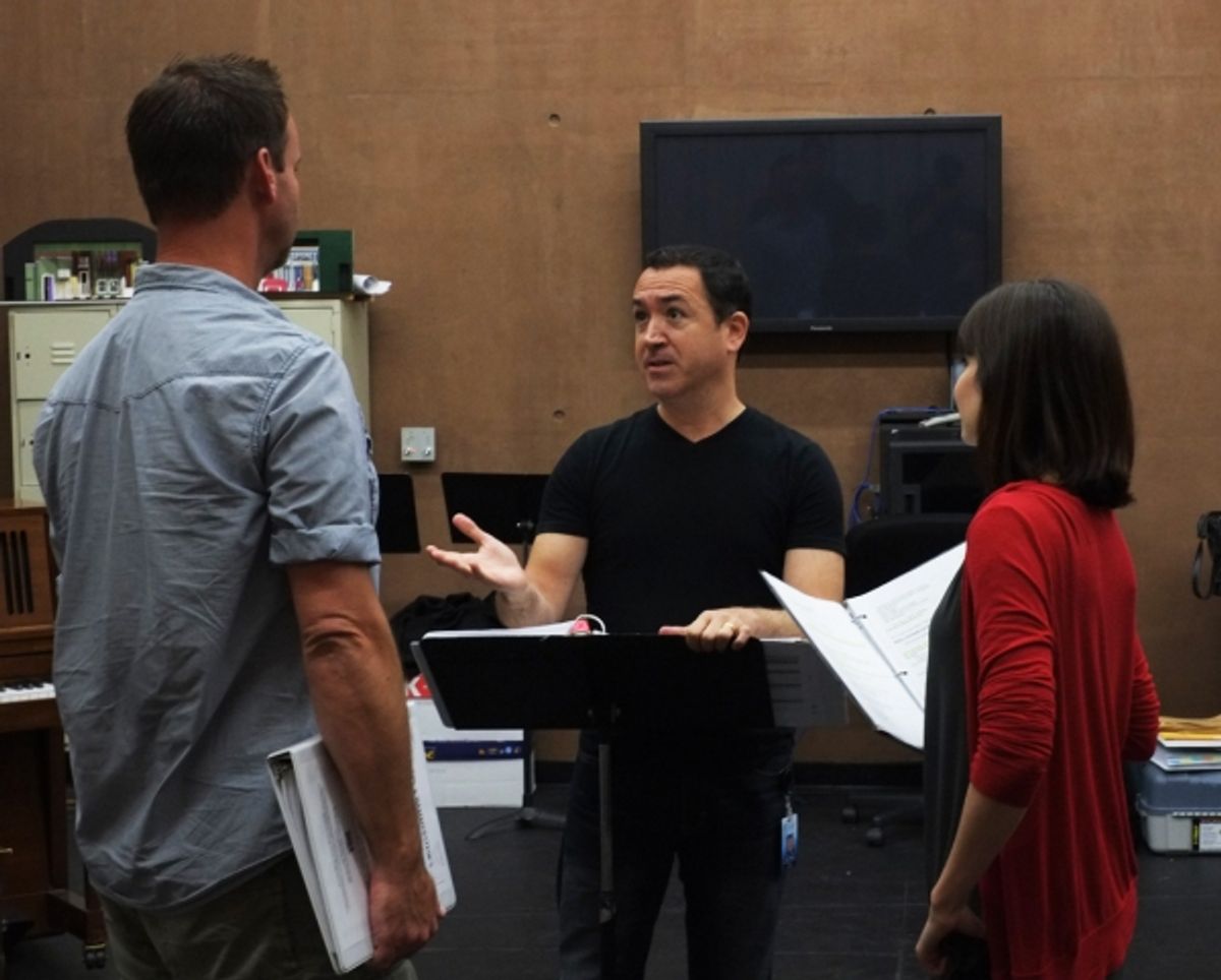 Randall Dodge, Steve Glaudini, and Hilary Maiberger at 