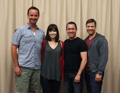 Randall Dodge, Hilary Maiberger, Steve Glaudini, and Danny Gurwin Photo