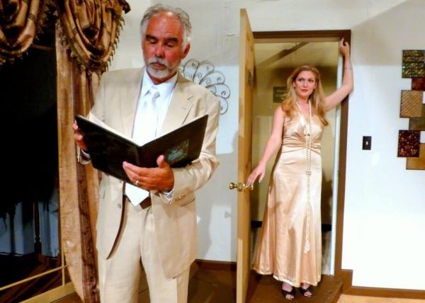 ''I told you I would be here,'' Diana teases Tito. (from left: Scot Renfro, Rachel Bo Photo