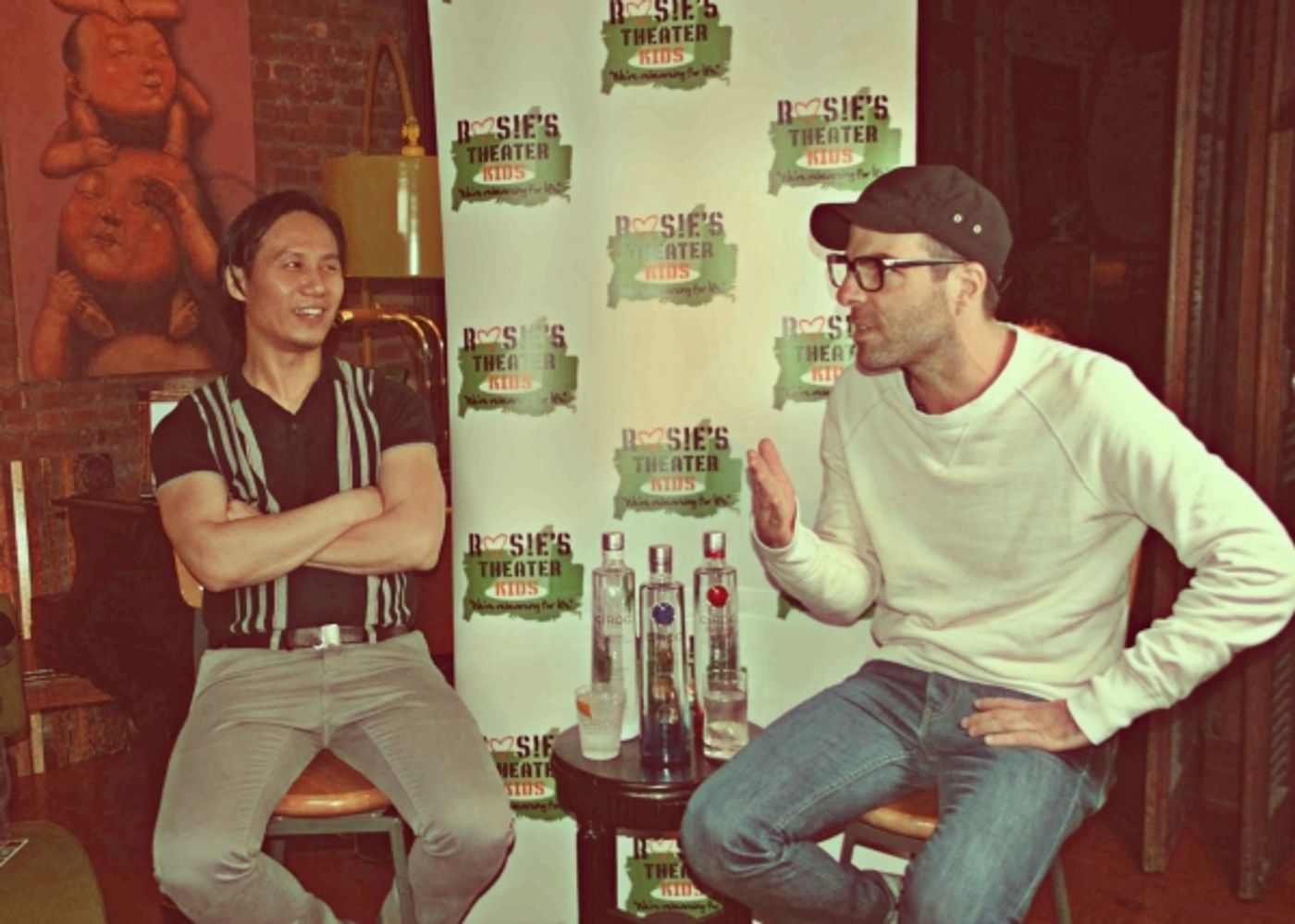 Photo Flash: Zachary Quinto & BD Wong Support Rosie's Theatre Kids Junior Initiative  Image