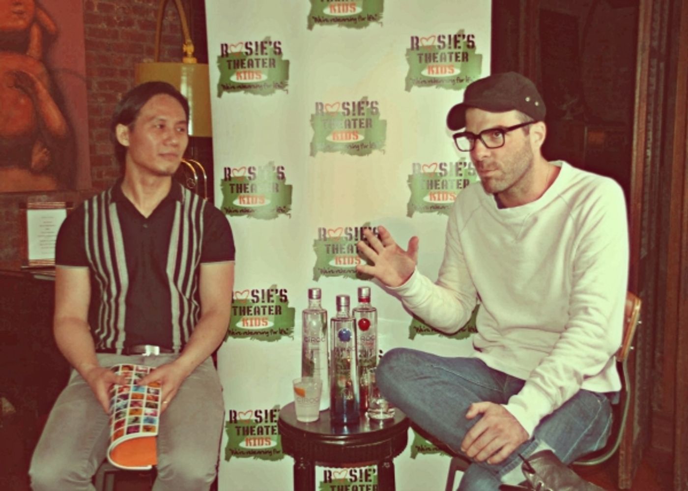 Photo Flash: Zachary Quinto & BD Wong Support Rosie's Theatre Kids Junior Initiative  Image