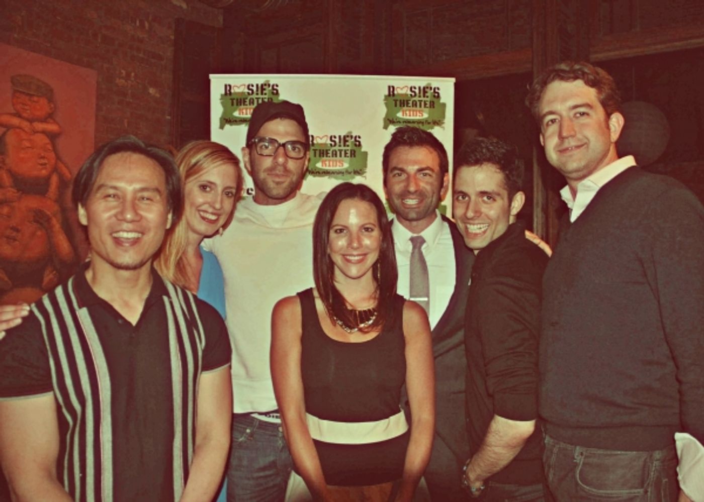 Photo Flash: Zachary Quinto & BD Wong Support Rosie's Theatre Kids Junior Initiative  Image