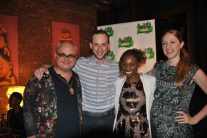 Mickey Boardman (Paper Magazine), Noah Levy (VH1''s The Gossip Table), Delaina Dixon (VH1''s The Gossip Table), Whitney Spanner (Paper Magazine) @ BroadwayWorld Mickey Boardman (Paper Magazine), Noah Levy (VH1''s The Gossip Table), Delaina Dixon Photo