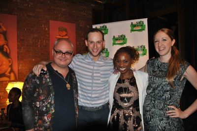 Mickey Boardman (Paper Magazine), Noah Levy (VH1''s The Gossip Table), Delaina Dixon  Photo