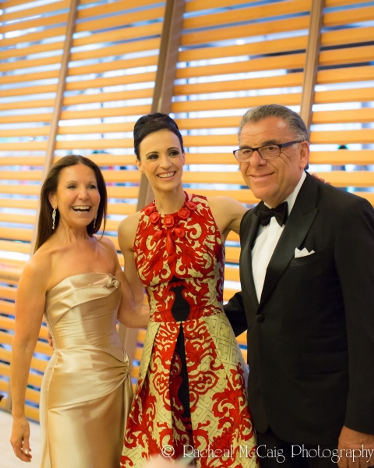 Bernice Royce, Greta Hodgkinson, Victor Royce at 