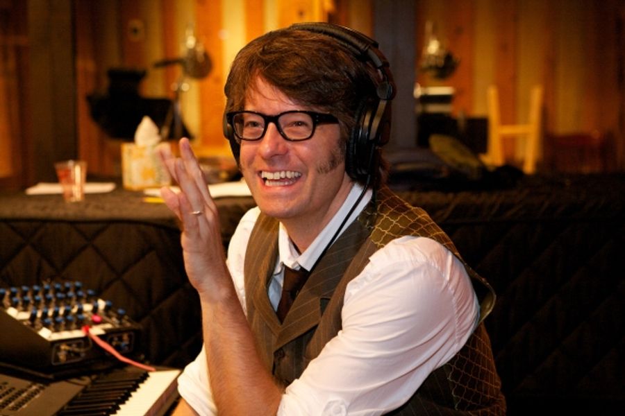 Photo Flash: In the Recording Studio with THE LAST SMOKER IN AMERICA Image
