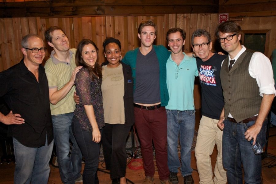 Photo Flash: In the Recording Studio with THE LAST SMOKER IN AMERICA Image