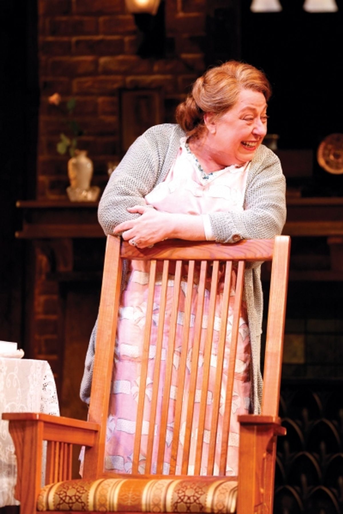 Jayne Houdyshell as Mrs. Fisher at 