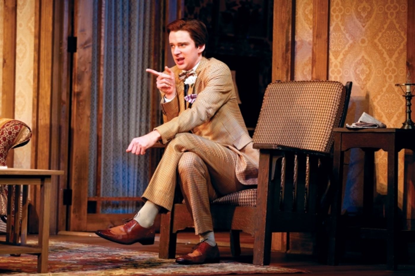 Photo Flash: First Look at Jayne Houdyshell, Will Rogers and More in Westport Country Playhouse's THE SHOW-OFF  Image