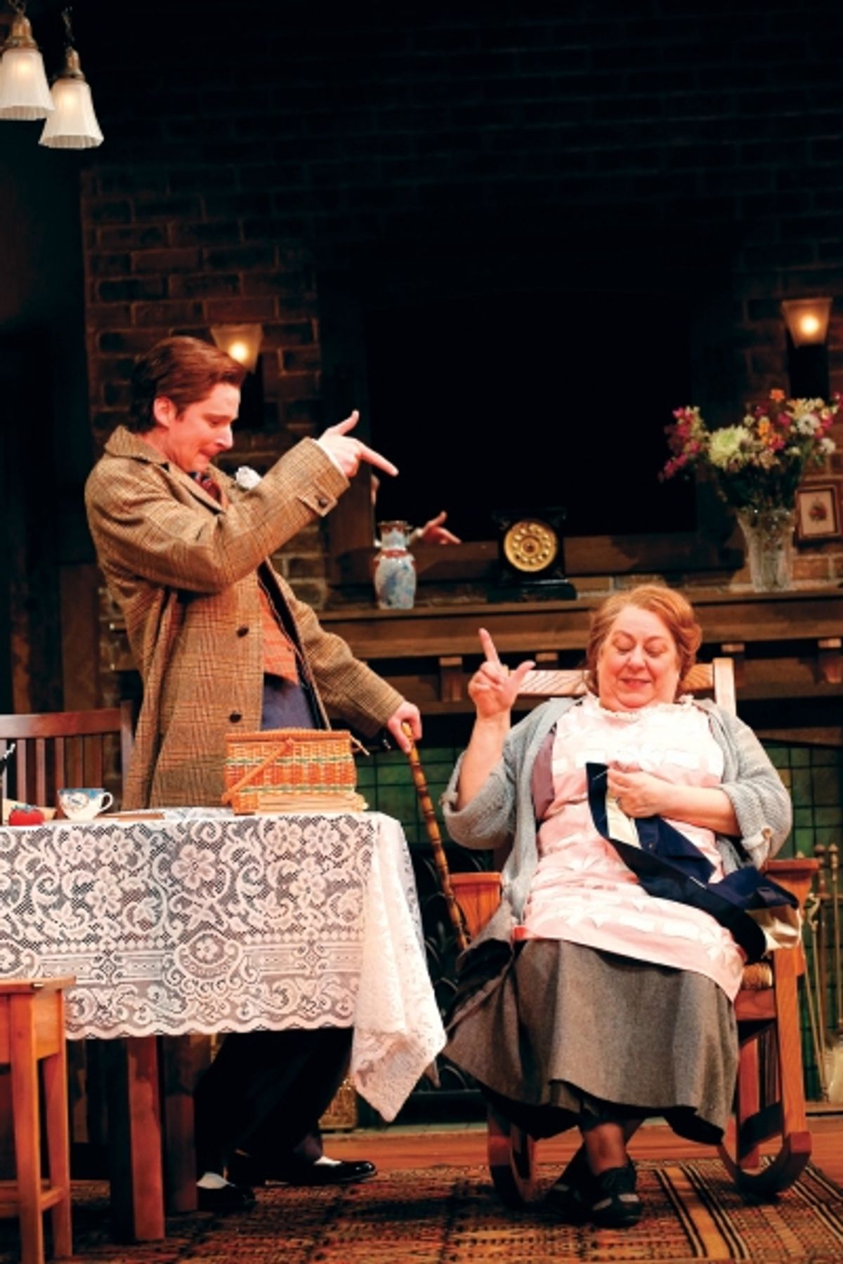 Will Rogers and Jayne Houdyshell at 