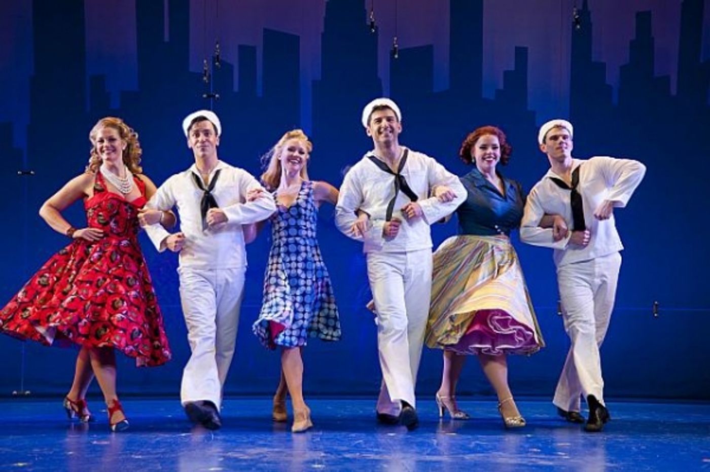 Photo Flash: First Look at Jay Armstrong Johnson, Alysha Umphress and More in Barrington Stage's ON THE TOWN  Image