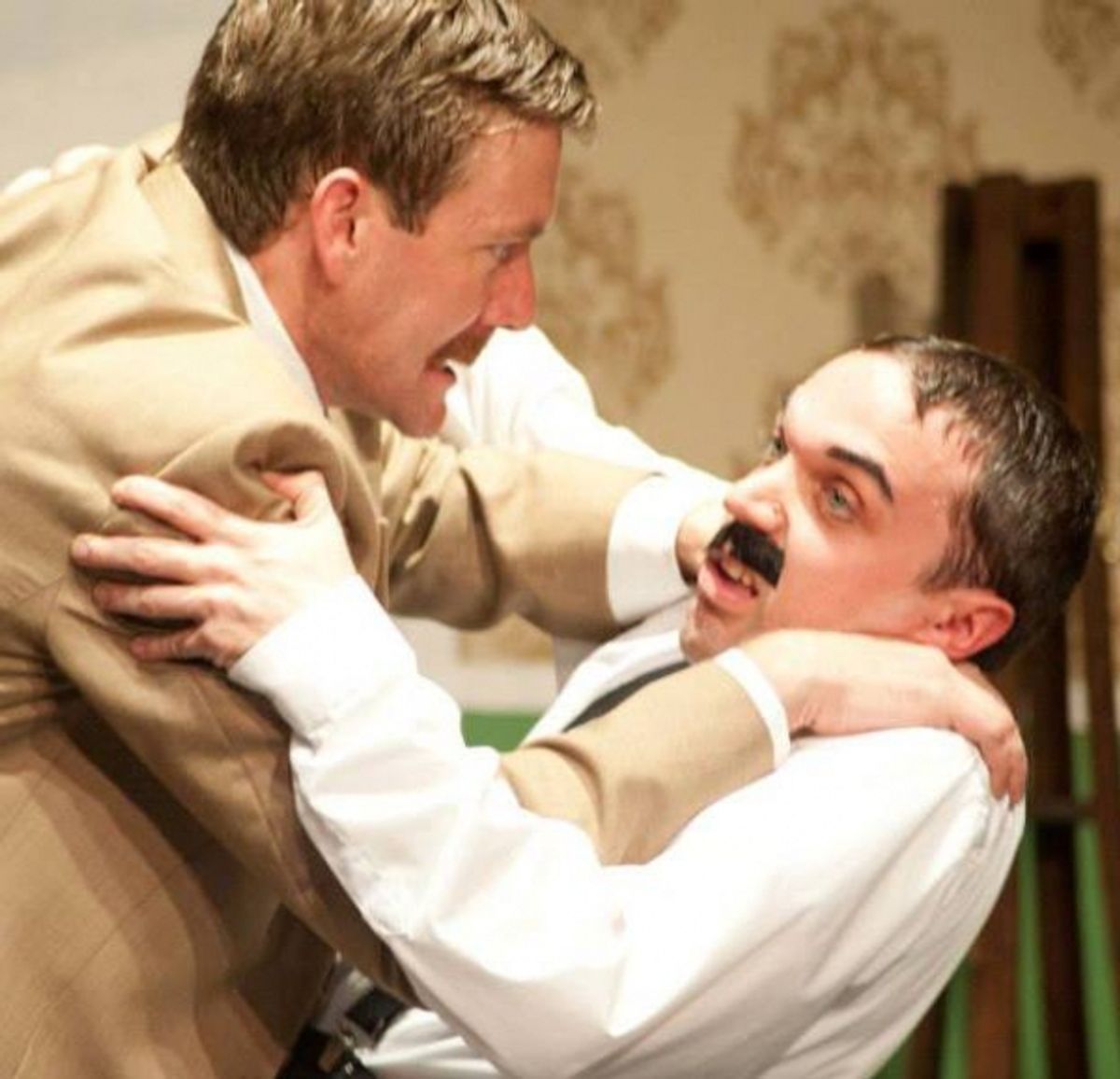 Matt Maxwell as Basil and Mark Shonsey as Manuel at 