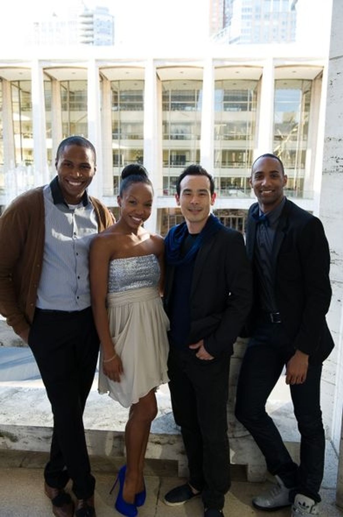 Jeroboam Bozeman, Kelly Robotham, Kanji Segawa and Sean Carmon at 