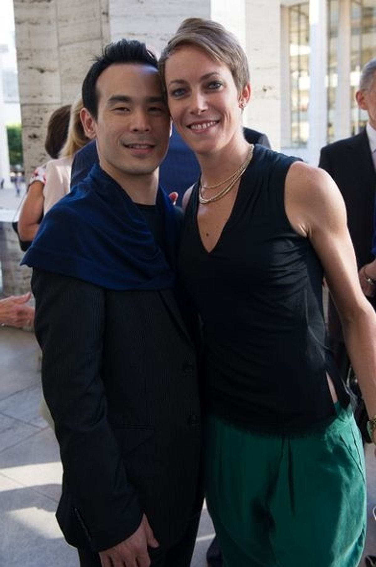 Kanji Segawa and Elisa Clark at 