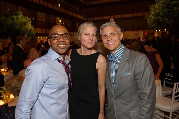 Matthew Rushing, Leslie Maheras and David E. Monn Photo