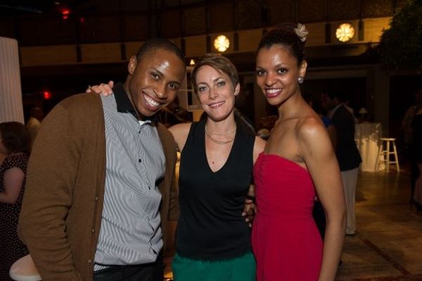 Jeroboam Bozeman, Elisa Clark and Fana Tesfagiorgis Photo