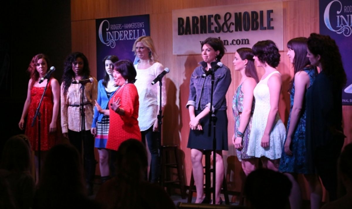 Ann Harada with the ensemble cast  at 