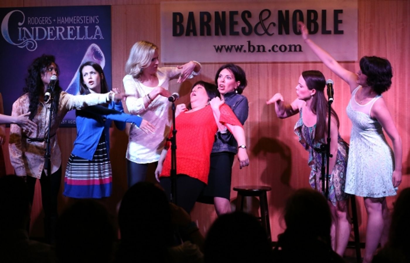 Photo Coverage: CINDERELLA's Laura Osnes, Santino Fontana, Ann Harada and More Celebrate Album Release at Barnes & Noble! Image