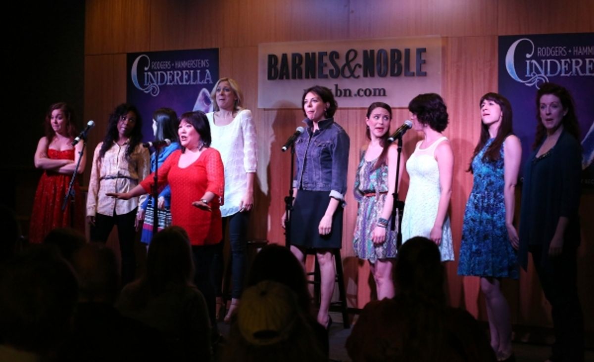 Ann Harada with the ensemble cast  at 