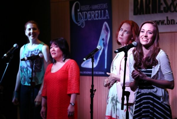Marla Mindelle; Ann Harada; Harriet Harris and Laura Osnes Photo