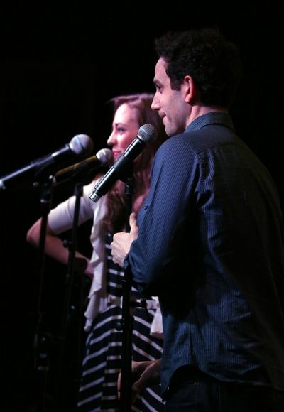 Laura Osnes; Santino Fontana  Photo
