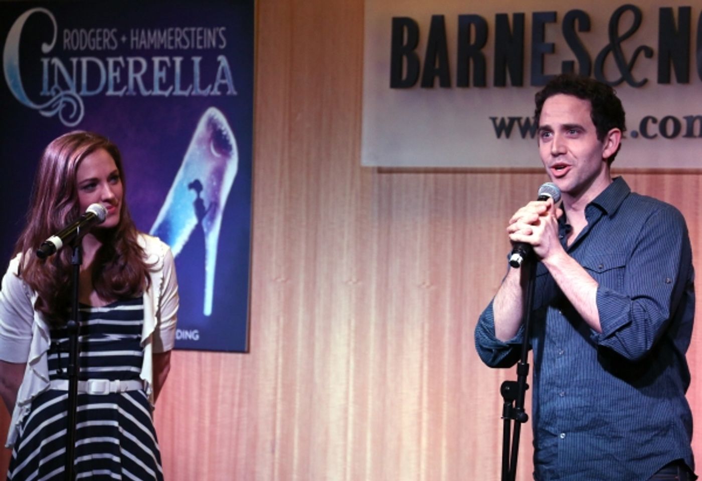 Photo Coverage: CINDERELLA's Laura Osnes, Santino Fontana, Ann Harada and More Celebrate Album Release at Barnes & Noble!  Image