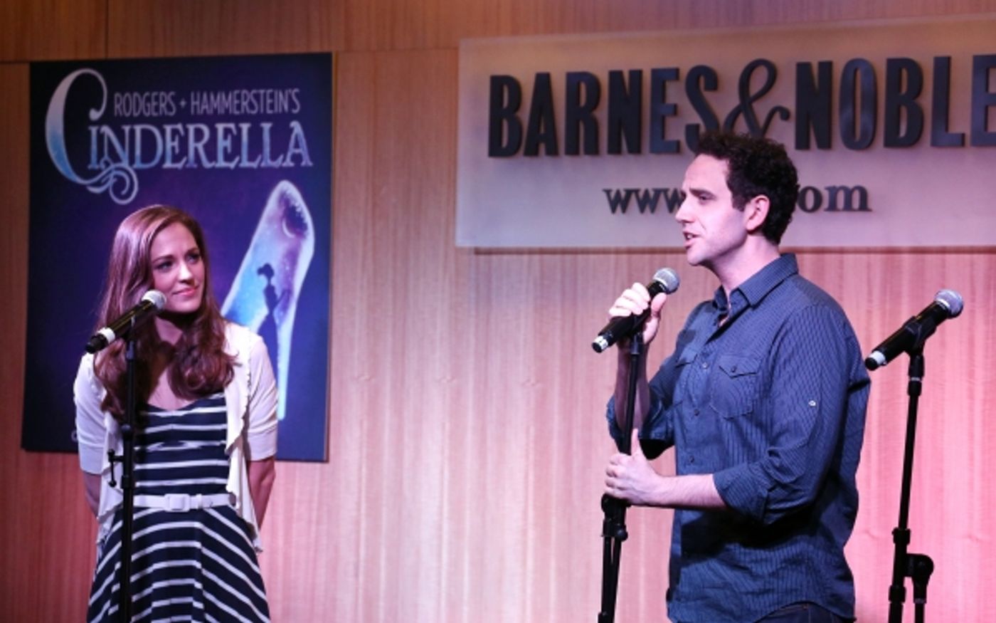 Photo Coverage: CINDERELLA's Laura Osnes, Santino Fontana, Ann Harada and More Celebrate Album Release at Barnes & Noble!  Image