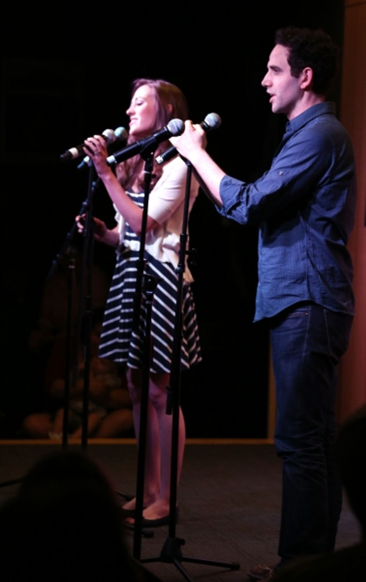 Laura Osnes; Santino Fontana at 