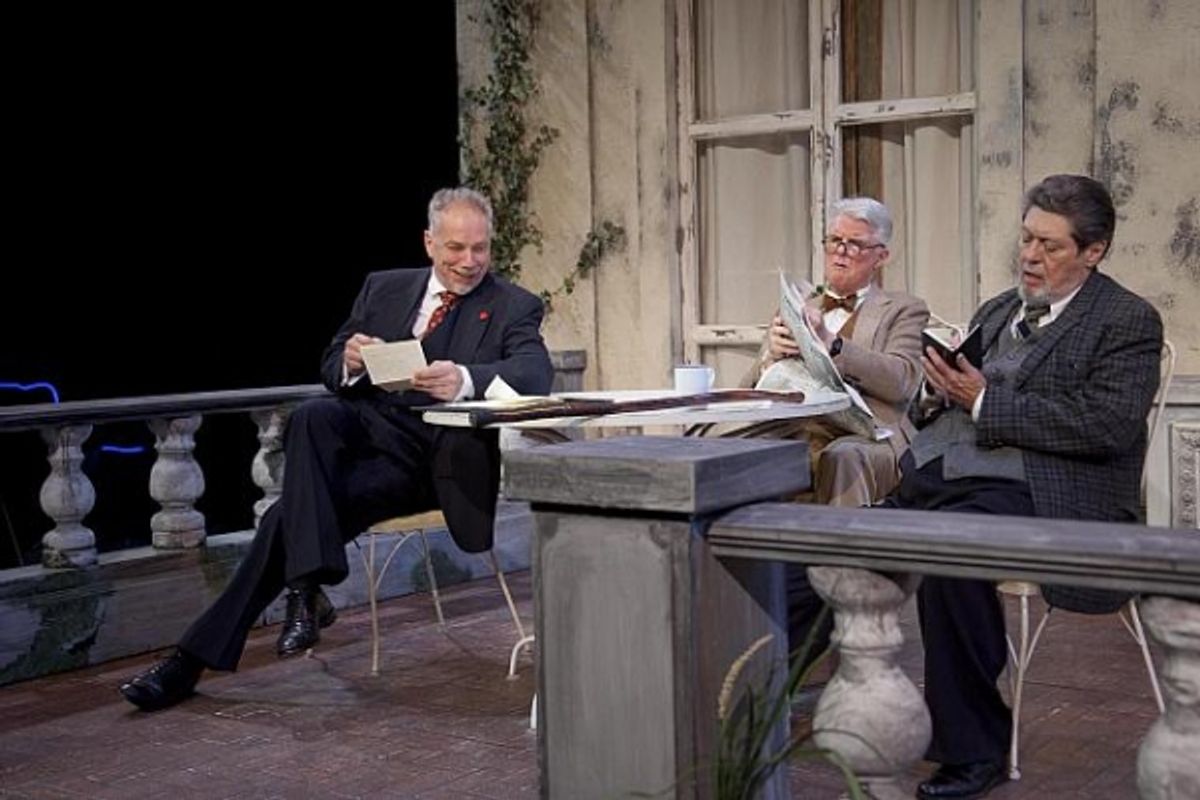 The cast of Shakespeare & Company''s HEROES at 