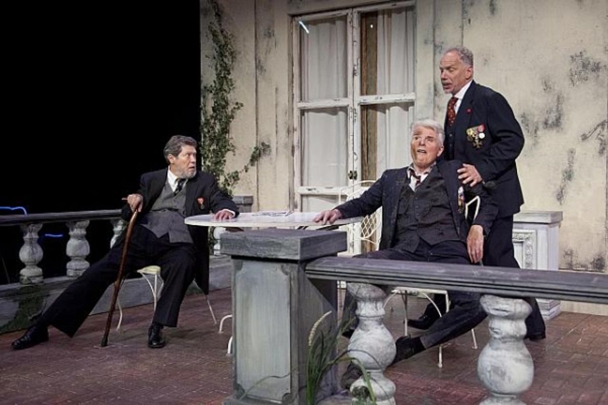 The cast of Shakespeare & Company''s HEROES at 