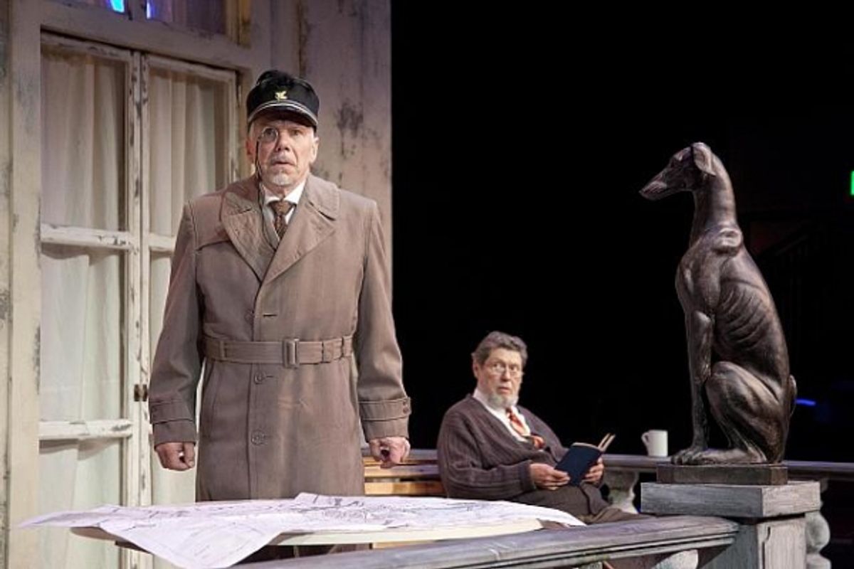 The cast of Shakespeare & Company''s HEROES at 