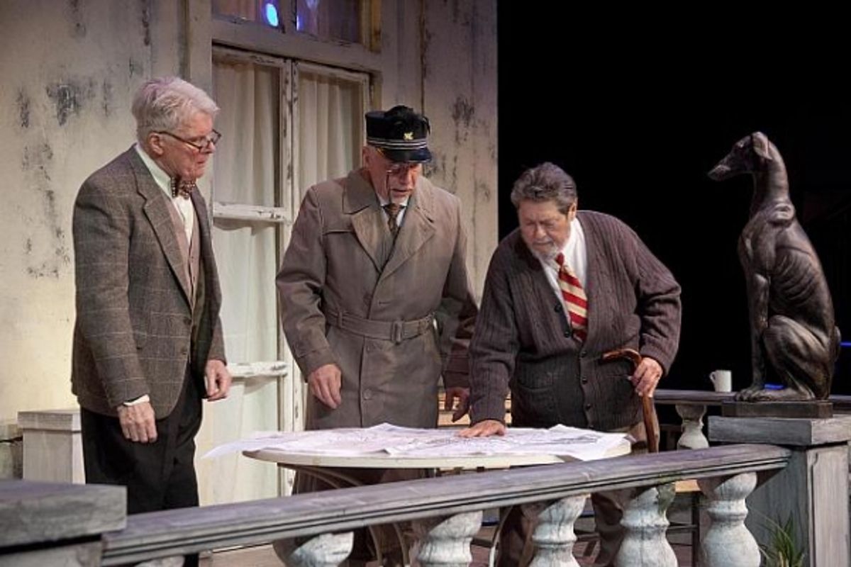 The cast of Shakespeare & Company''s HEROES at 