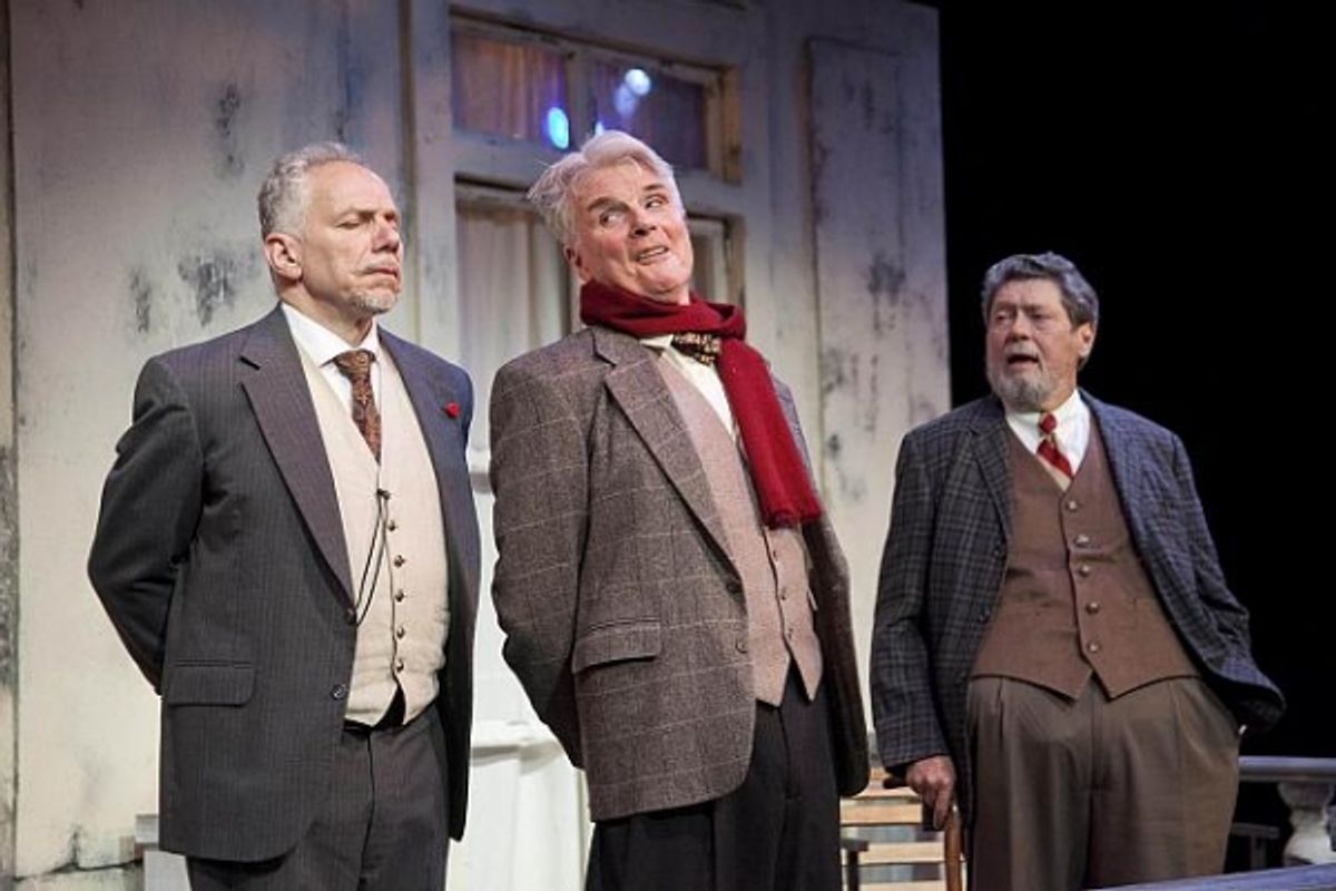 The cast of Shakespeare & Company''s HEROES at 