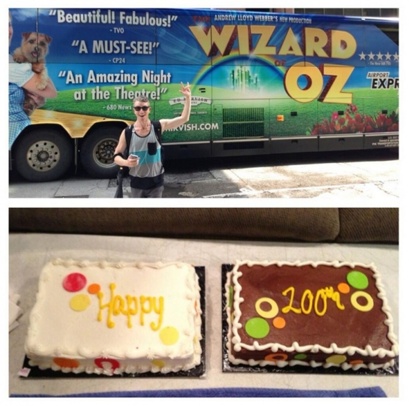 Photo Flash: Saturday Intermission Pics, June 15 - NICE WORK's Last SIP, Toronto's WIZARD OF OZ Hits 200 Shows and More! Image