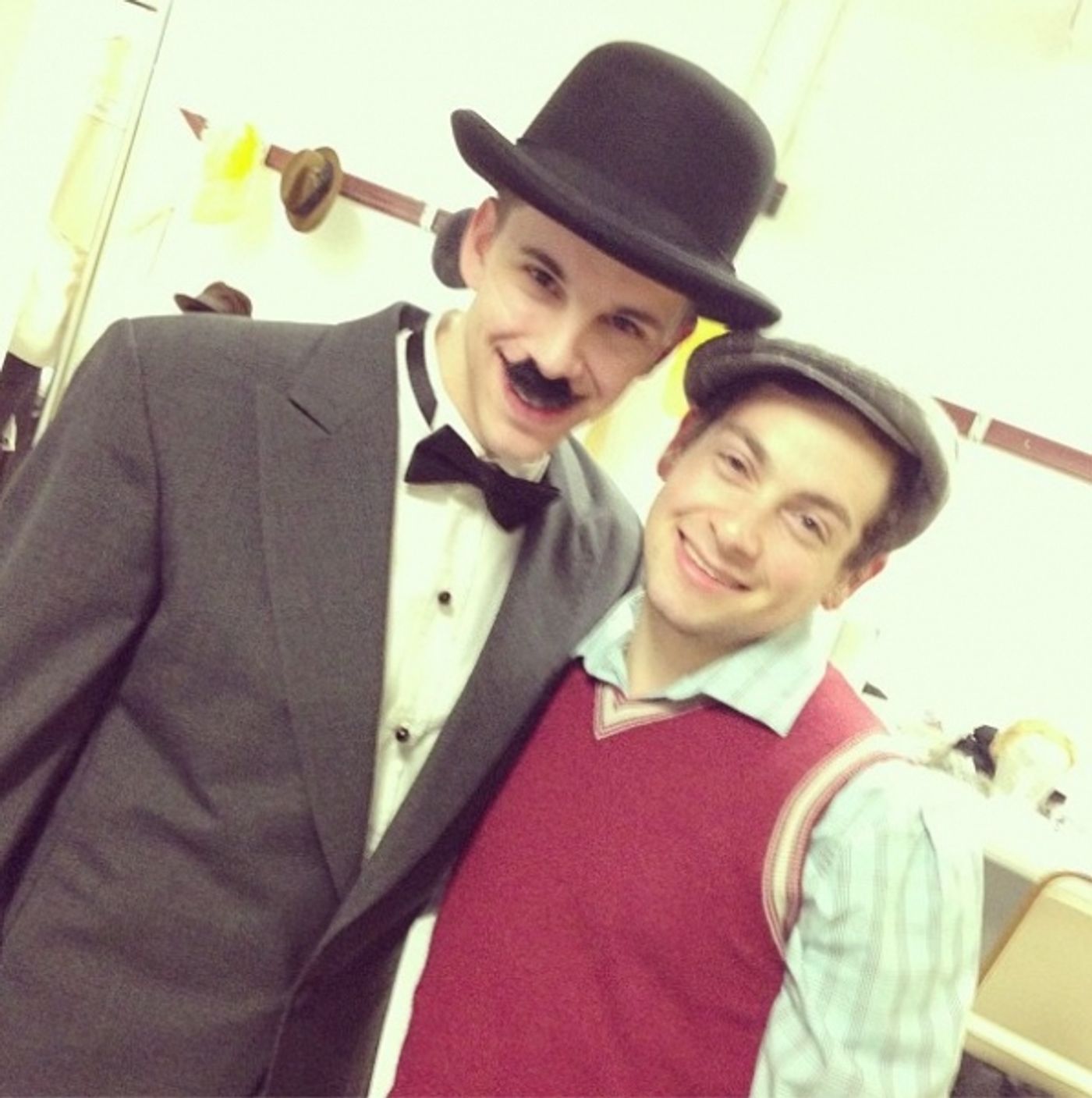 Photo Flash: Saturday Intermission Pics, June 15, Part 2 - MATILDA's Homage to NICE WORK, Father's Day at LION KING and More!  Image