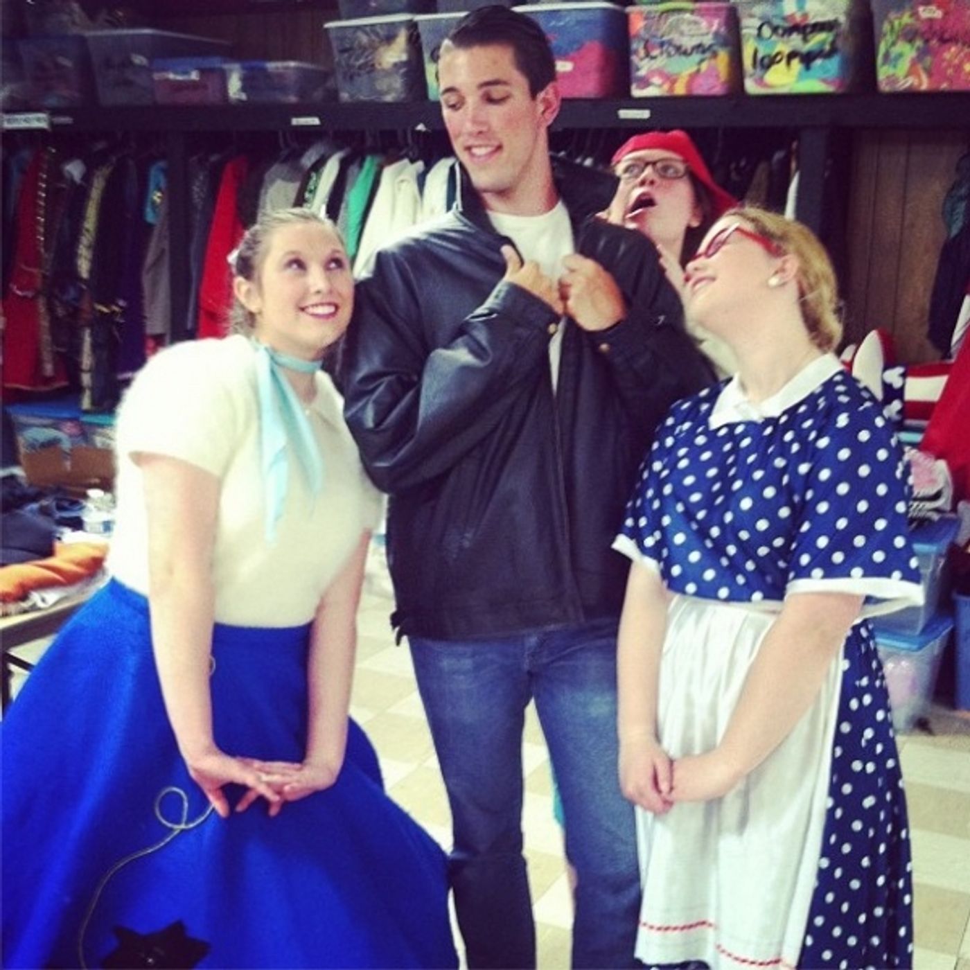 Photo Flash: Saturday Intermission Pics, June 15, Part 2 - MATILDA's Homage to NICE WORK, Father's Day at LION KING and More!  Image