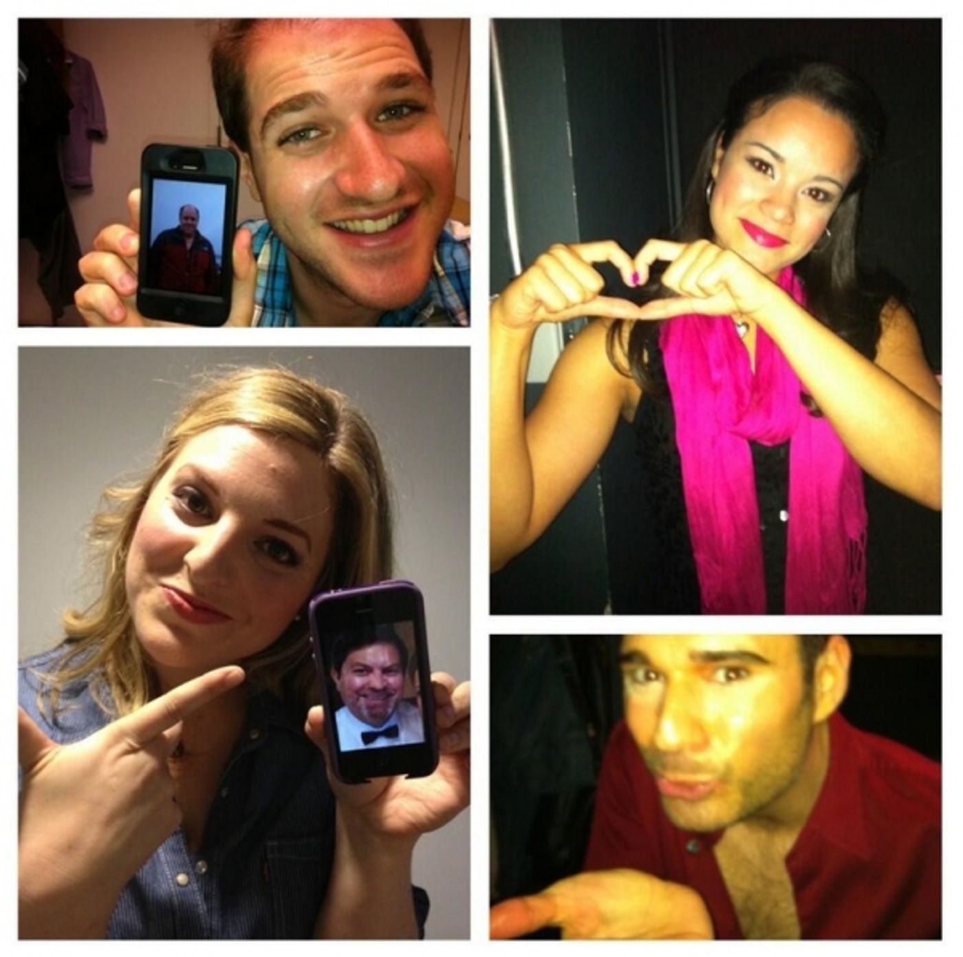 Photo Flash: Saturday Intermission Pics, June 15, Part 2 - MATILDA's Homage to NICE WORK, Father's Day at LION KING and More!  Image