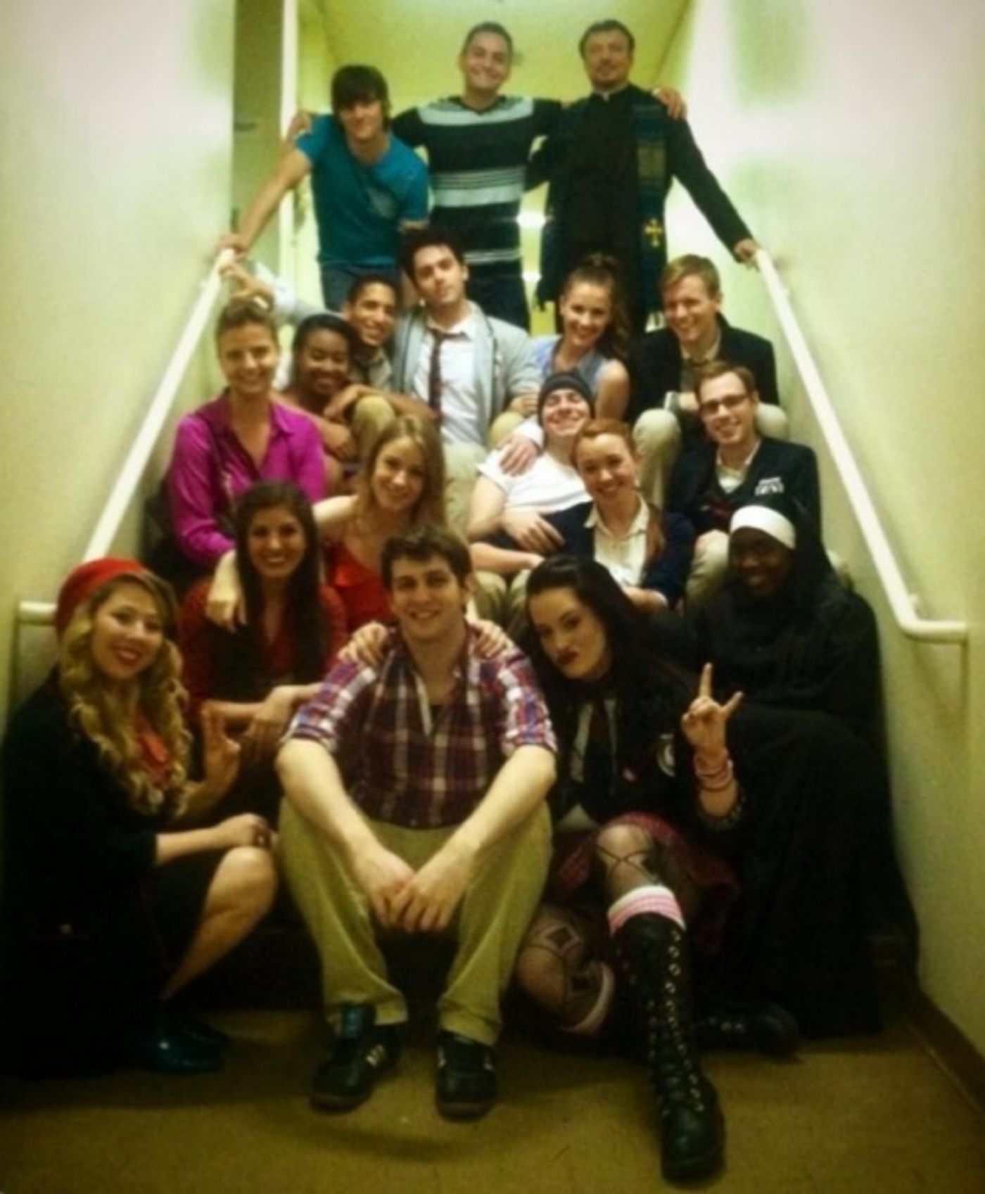 Photo Flash: Saturday Intermission Pics, June 15, Part 2 - MATILDA's Homage to NICE WORK, Father's Day at LION KING and More!  Image