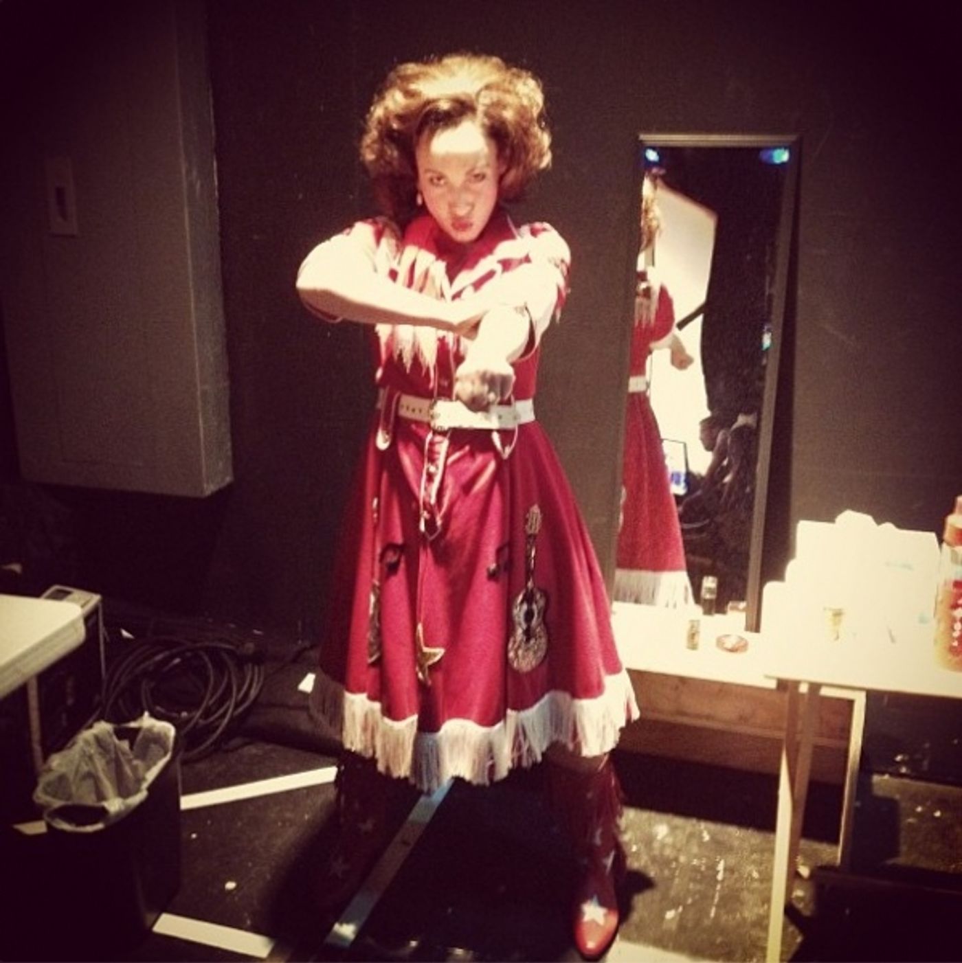 Photo Flash: Saturday Intermission Pics, June 15, Part 2 - MATILDA's Homage to NICE WORK, Father's Day at LION KING and More!  Image