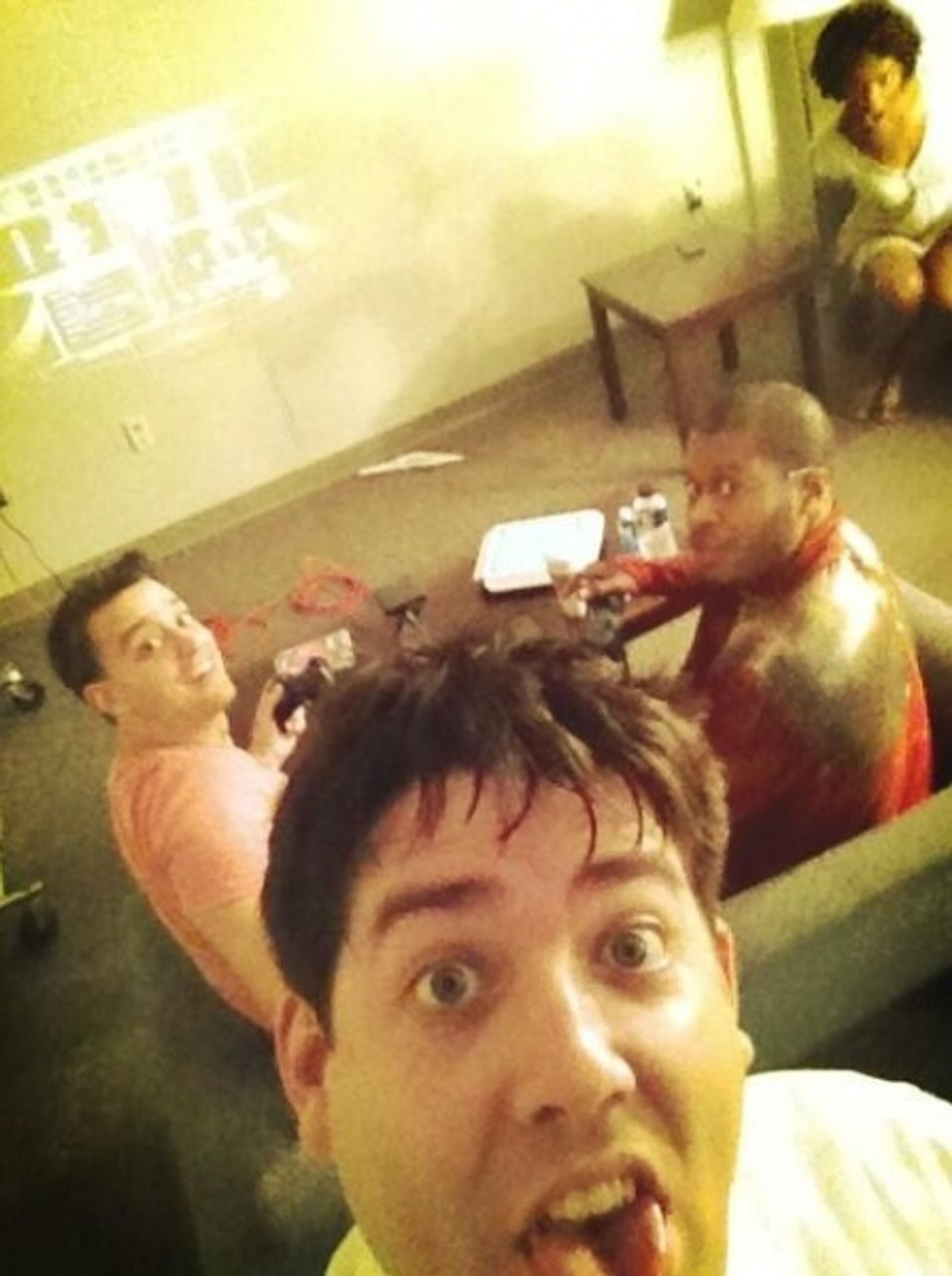 Photo Flash: Saturday Intermission Pics, June 15, Part 2 - MATILDA's Homage to NICE WORK, Father's Day at LION KING and More!  Image