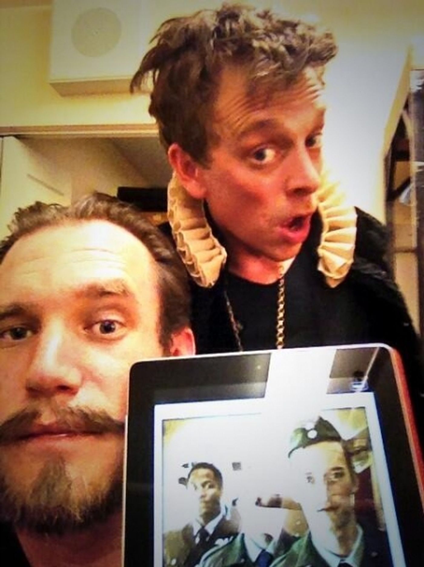 Photo Flash: Saturday Intermission Pics, June 15, Part 2 - MATILDA's Homage to NICE WORK, Father's Day at LION KING and More!  Image