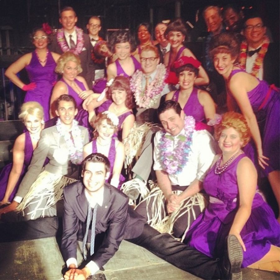 Photo Flash: Saturday Intermission Pics, June 15, Part 2 - MATILDA's Homage to NICE WORK, Father's Day at LION KING and More! Image