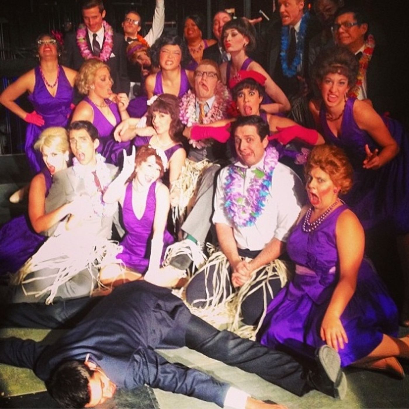 Photo Flash: Saturday Intermission Pics, June 15, Part 2 - MATILDA's Homage to NICE WORK, Father's Day at LION KING and More!  Image