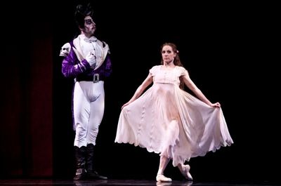 Ballet: PETER PAN. Choreographer: Trey McIntyre. Dancer(s): Sara Webb and James Gotes Photo