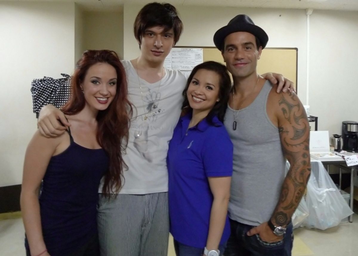 Sierra Boggess, Yu Shirota, Lea Salonga, Ramin Karimloo at 