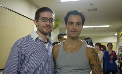 Daniel Kutner, Ramin Karimloo Photo
