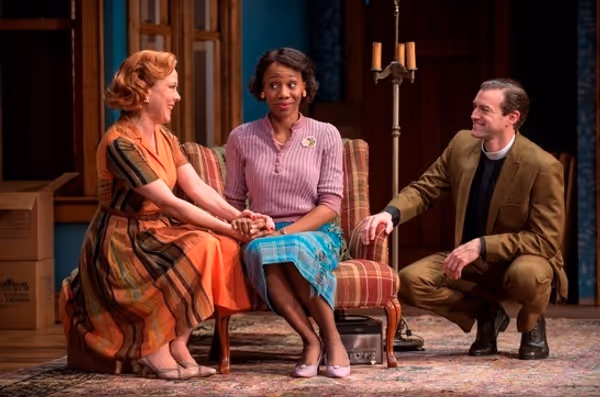 Bev (Kathryn Meisle), Francine (Sha Cage) and Jim (Peter Christian Hansen) Photo