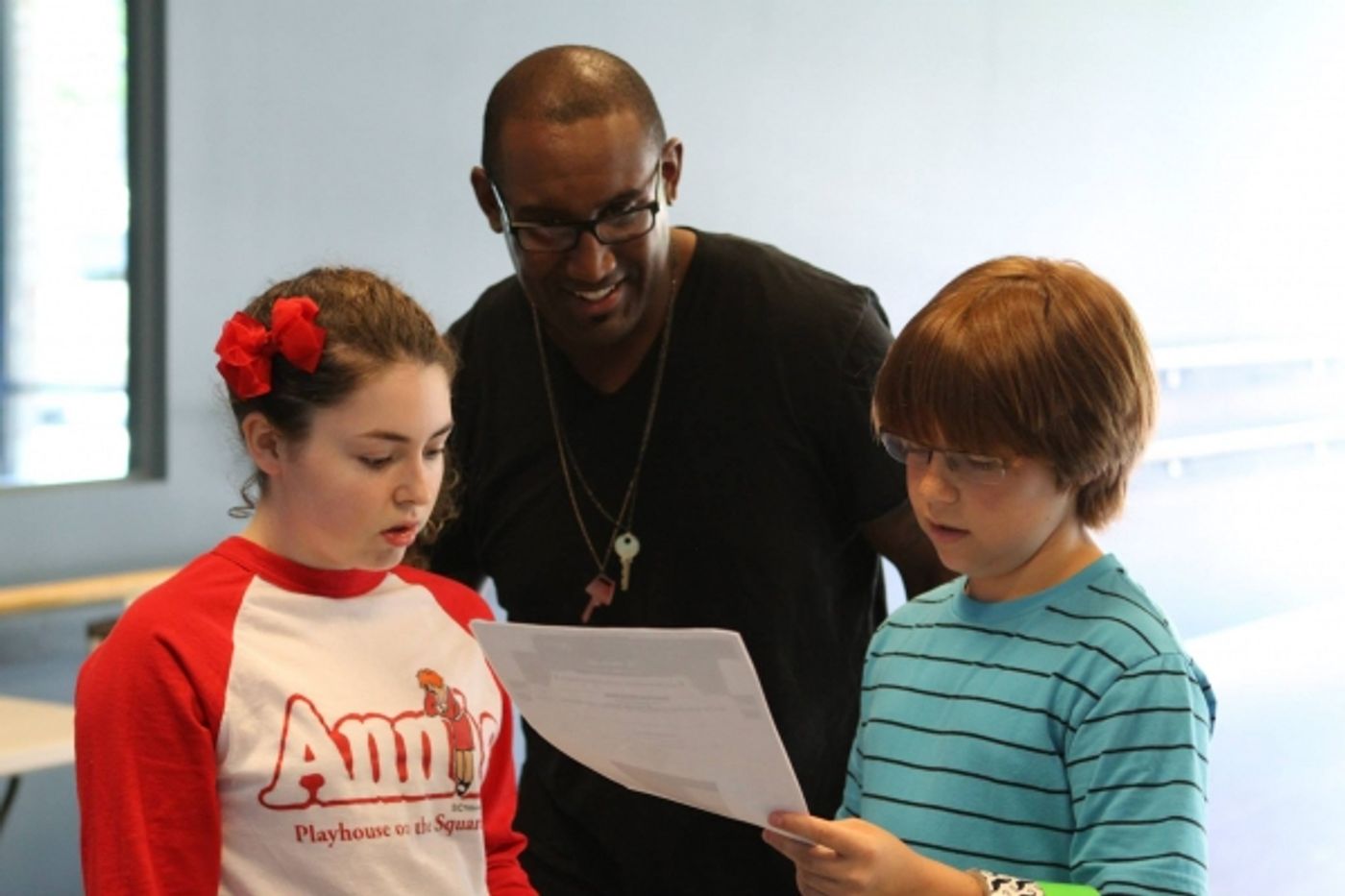 Photo Flash: First Look - Broadway Dreams Foundation Partners with Local Students for First Ever 'Dream Lab!'  Image
