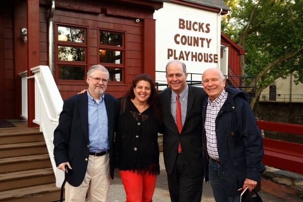 Chris Durang, Sheryl Kaller, Jed Bernstein, Terrence McNally Photo